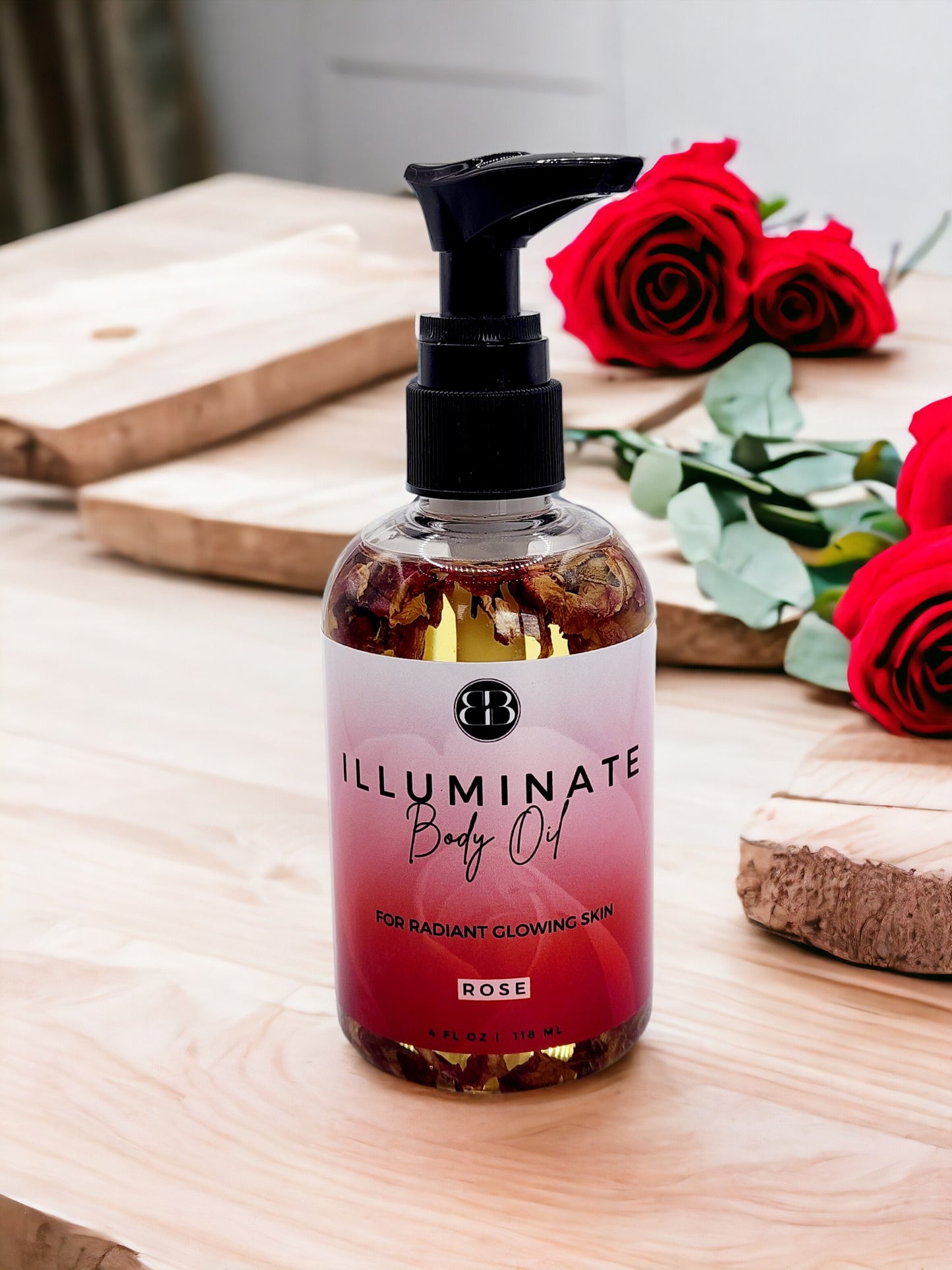 Rose Infused Body Oil