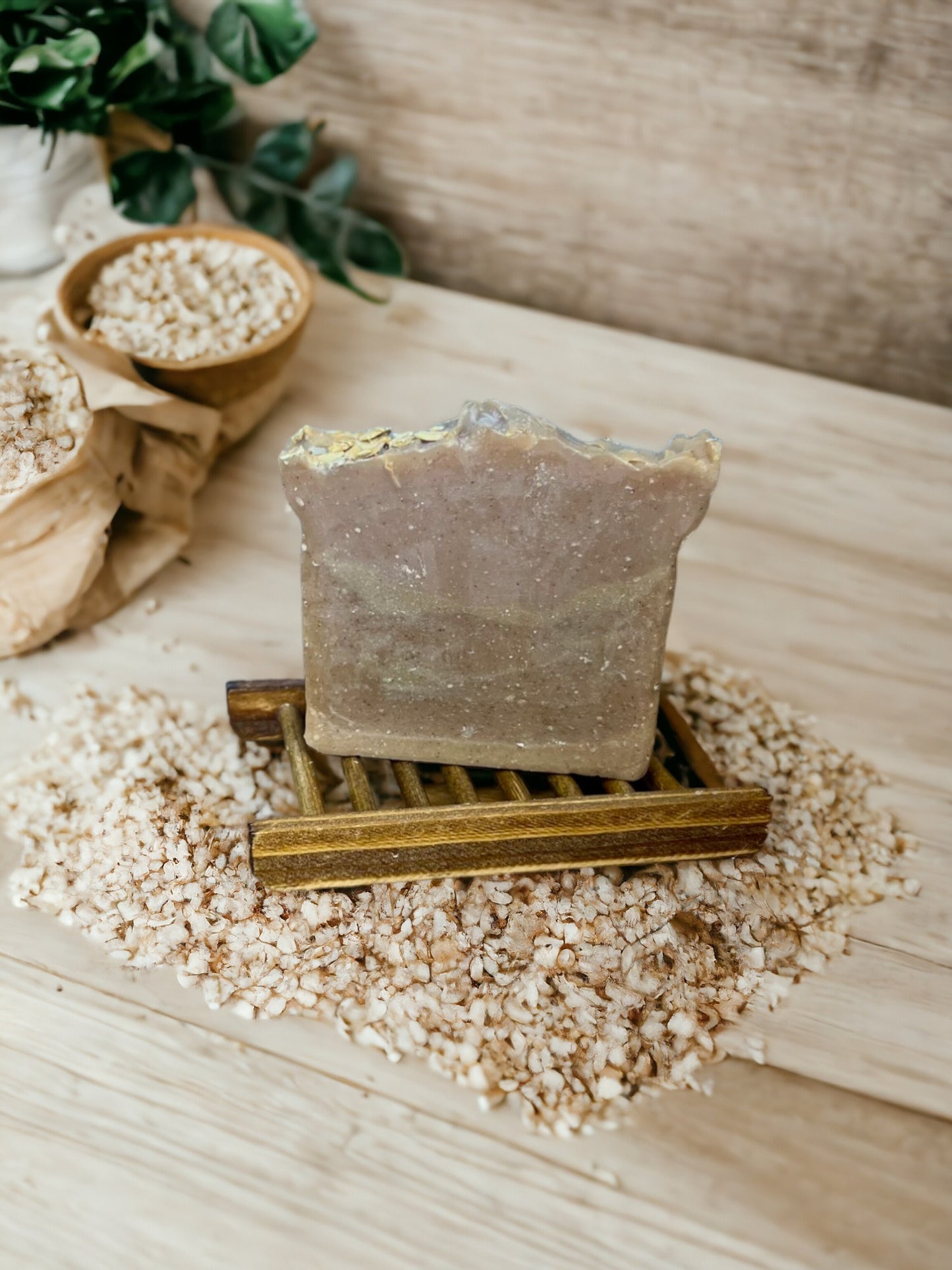 Oatmeal & French Green Clay Exfoliating Bar Soap