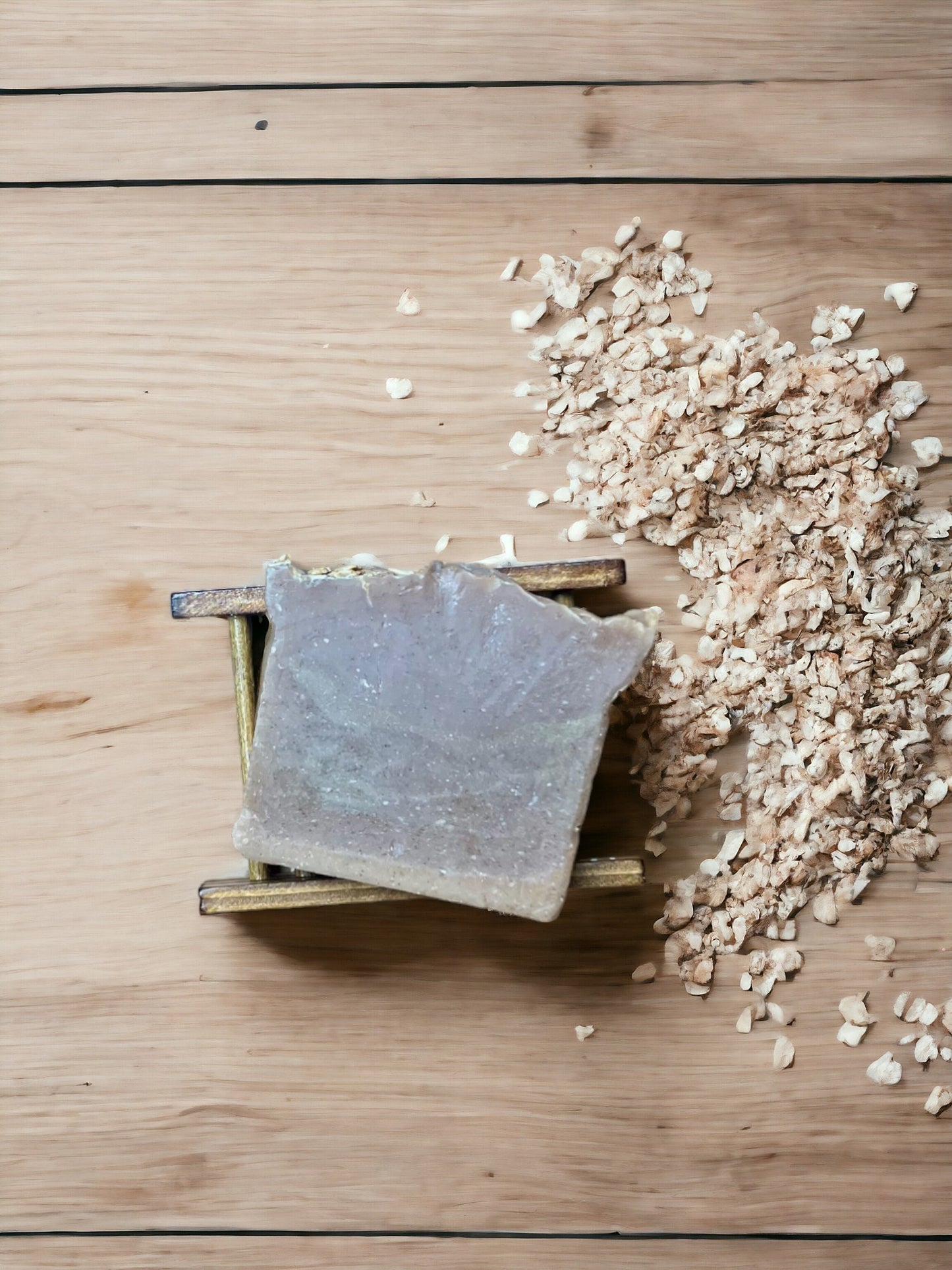 Oatmeal & French Green Clay Exfoliating Bar Soap